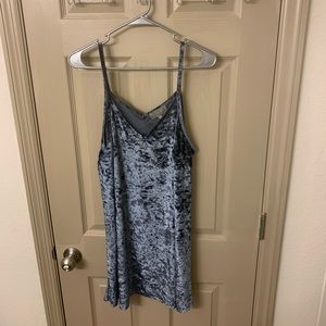 Velvet cocktail dress